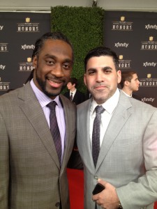 Lardarius Webb and Dan Saffron