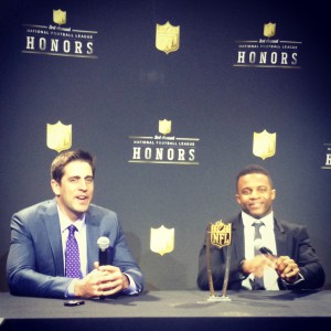 Aaron Rodgers and Randall Cobb, Greenbay