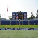 Ravens Practice At Navy-Marine Corps Memorial Stadium